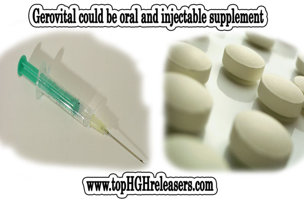 Gerovital injections or pills